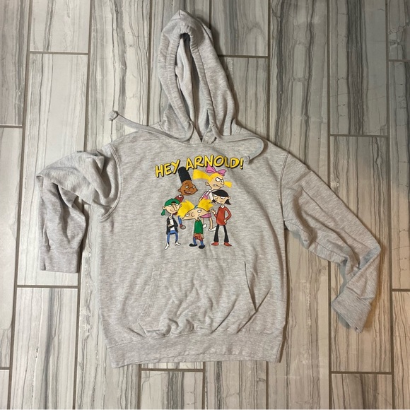 Mens Hoodies Hey Arnold Hoodie Kid Nickelodeon Tops Final Price